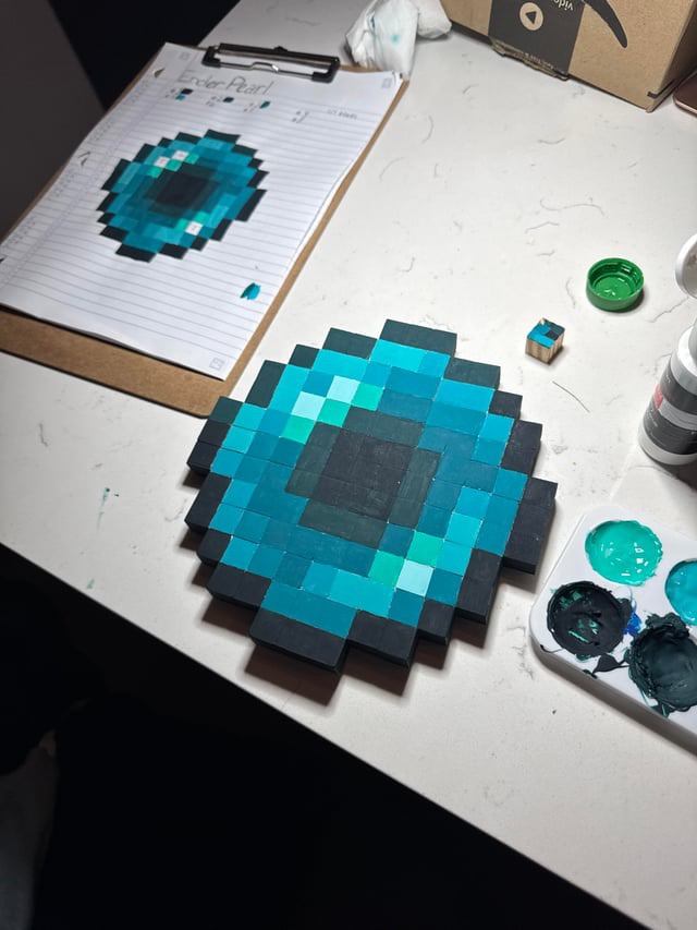 Ендер перлина з Minecraft в IRL